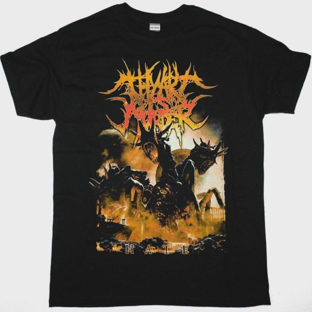 Thy Art Is Murder Hate New Black T-Shirt